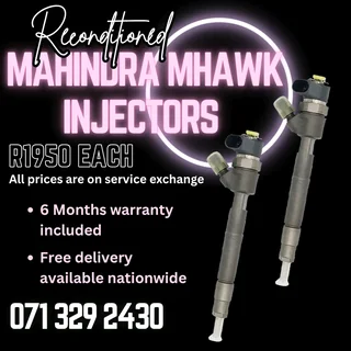 Mahindra Mhawk Injectors For Sale With Warranty