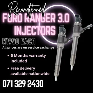 Ford Ranger 3.0 Injectors For Sale With Warranty