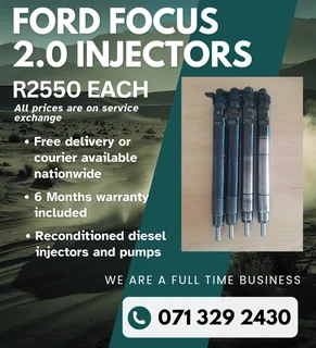 Ford Focus 2.0 Injectors For Sale With Warranty Included