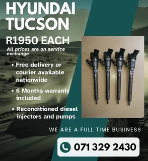 Hyundai Tucson Injectors For Sale With Warranty