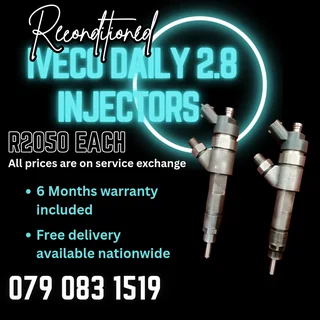 Iveco Daily 2.8 Injectors For Sale With Warranty