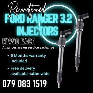 Ford Ranger 3.2 Injectors For Sale With Warranty Included