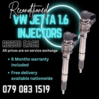 Vw Jetta 1.6 Injectors For Sale With Warranty