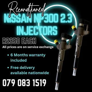 Nissan Np300 Yd23 Injectors For Sale With Warranty