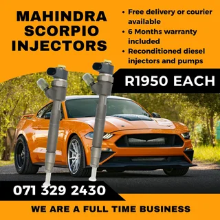Mahindra Scorpio Injectors For Sale With Warranty Included