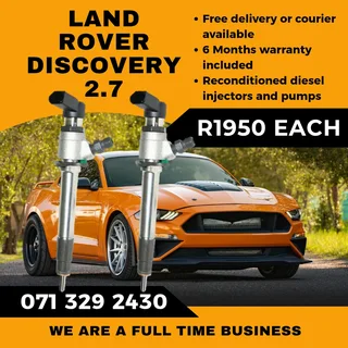 Land Rover Discovery Tdv6 Injectors For Sale With Warranty Included