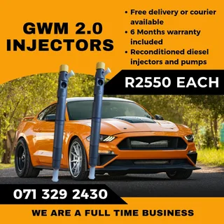 Gwm 2.0 Injectors For Sale With Warranty Included