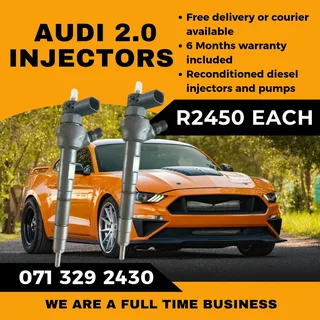 Audi 2.0 Injectors For Sale With Warranty Included In