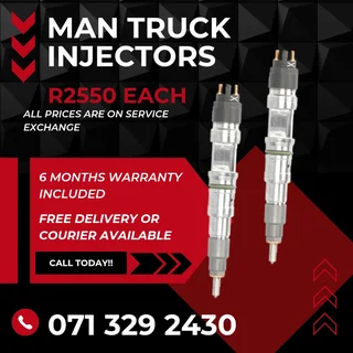 Man Truck Injectors For Sale With Warranty