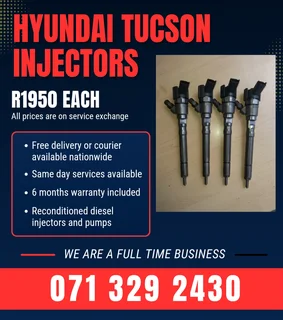 Hyundai Tucson Injectors For Sale With Warranty Included