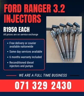 Ford Ranger 3.2 Injectors For Sale With Warranty