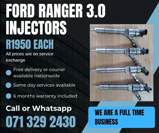 Ford Ranger 3.0 Injectors For Sale With Warranty