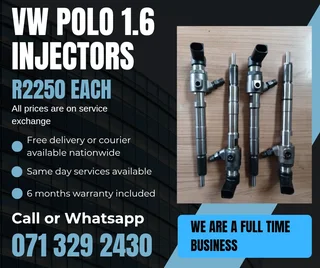 Vw Polo 1.6 Injectors For Sale With Warranty Included In