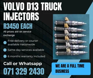 Volvo D13 Truck Injectors For Sale With Warranty