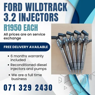 Ford Wildtrack 3.2 Injectors For Sale With Warranty