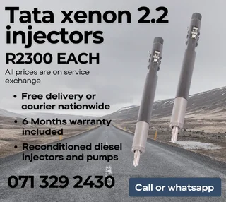 Tata Xenon 2.2 Injectors For Sale With Warranty Included