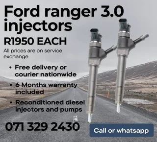 Ford Ranger 3.0 Injectors For Sale With Warranty