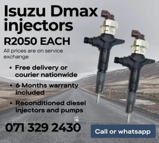 Isuzu Dmax Injectors For Sale With Warranty Included