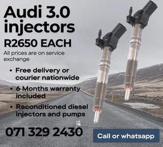 Audi 3.0 Injectors With Warranty Inc