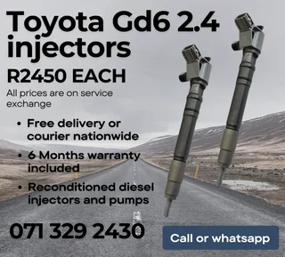 Gwm Steed 2.0 Injectors For Sale With Warranty Included