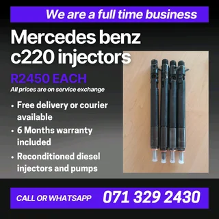 Mercedes Benz C220 Injectors For Sale With Warranty