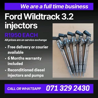 Ford Wildtrack 3.2 Injectors For Sale With Warranty Included