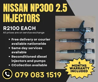 Nissan Np300 Yd25 Injectors For Sale With Warranty