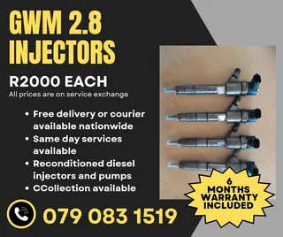 Gwm 2.8 Injectors For Sale With Warranty