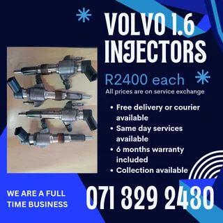Volvo 1.6 Injectors For Sale With Warranty