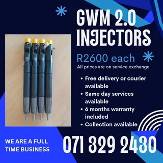 Gwm 2.0  Injectors For Sale With Warranty
