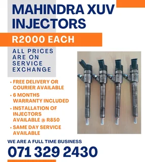 Mahindra Xuv Injectors For Sale With Warranty