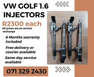 Vw Golf 1.6 Injectors For Sale With Warranty