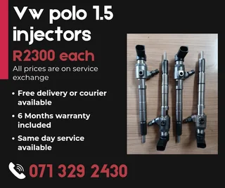 Vw Polo 1.5 Injectors For Sale With Warranty