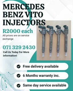 Mercedes Benz Vito Injectors For Sale