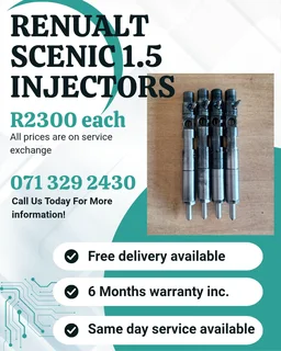 Renualt Scenic 1.5 Injectors For Sale With Warranty