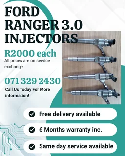 Ford Ranger 3.0 Injectors For Sale With Warranty Included