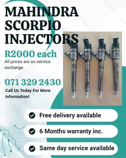 Mahindra Scorpio Injectors For Sale With Warranty Included