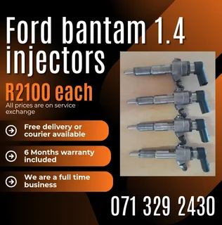 Ford Bantam 1.4 Injectors For Sale With Warranty
