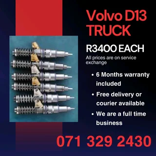 Volvo D13 Truck Injectors For Sale With Warranty Included