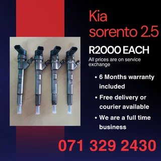 Kia Sedona 2.9 Injectors For Sale With Warranty