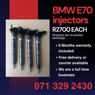 Bmw E70 Injectors For Sale With Warranty
