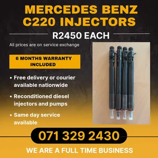 Mercedes Benz C220 Injectors For Sale With Warranty