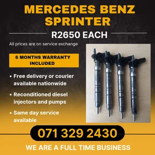 Mercedes Benz Sprinter Injectors For Sale With Warranty