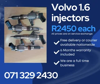Volvo 1.6 Injectors For Sale With Warranty