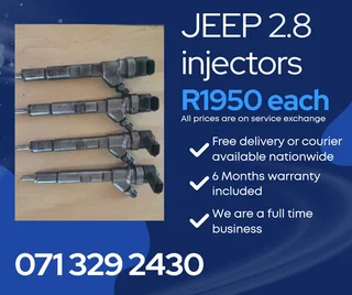 Jeep 2.8 Injectors For Sale With