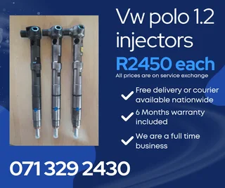 Vw Polo 1.2 Injectors For Sale With Warranty