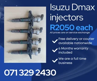 Isuzu Dmax Injectors For Sale With Warranty