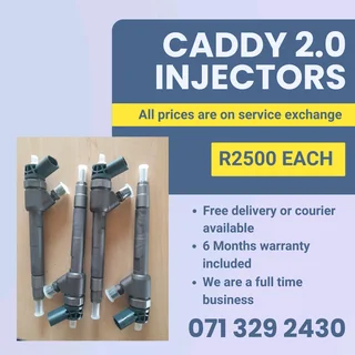 Vw Caddy 2.0 Injectors For Sale With Warranty Included