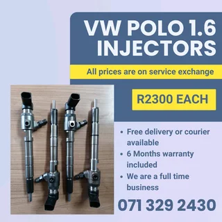 Vw Polo 1.6 Injectors For Sale With Warranty Included