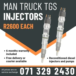 Man Truck Tgs Injectors For Sale With Warranty
